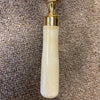 8" Brass Magnifier w/ White Bone Handle