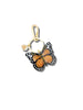 Monarch Butterfly Bag Charm + Keychain
