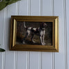 Vintage Style Brown Dog Art Print