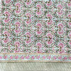 Green & Pink Tablecloth 72x108