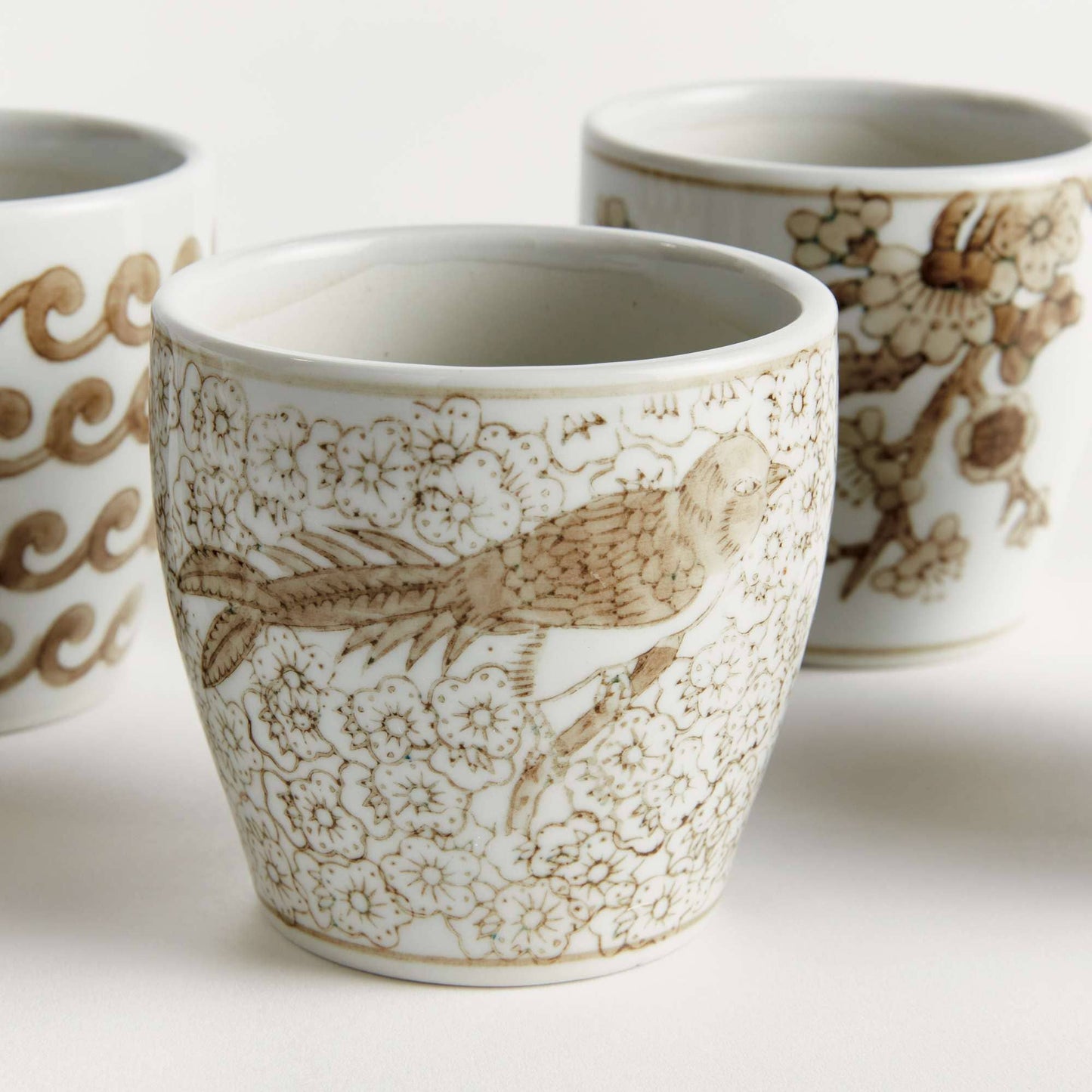 Province Mini Flower Pots -Brown & White- 6 Styles
