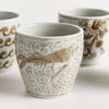 Province Mini Flower Pots -Brown & White- 6 Styles