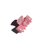 Classic Bow Acetate Claw Hair Clip | Eco-Friendly: Red