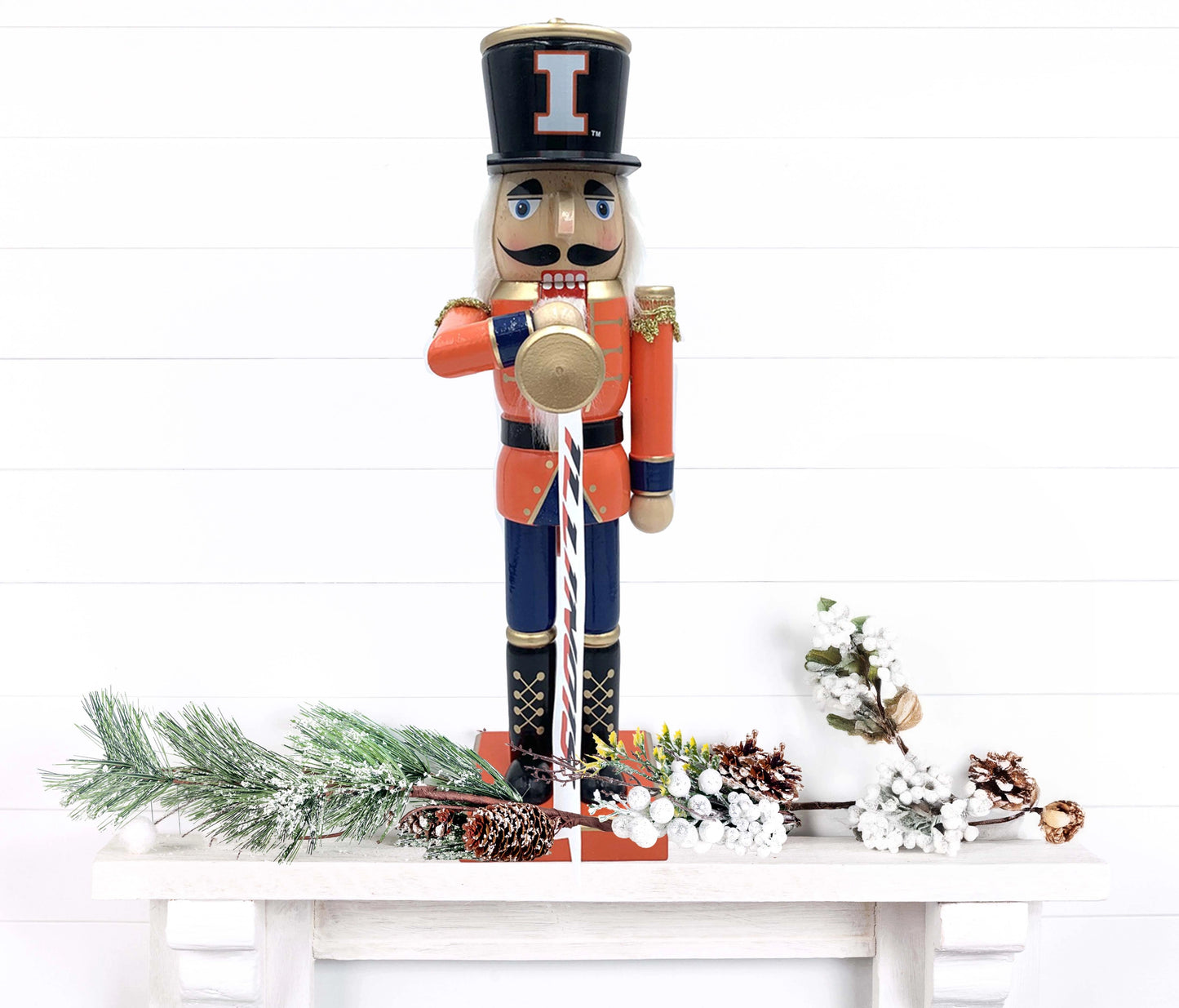 14" Illinois Bugler Nutcracker