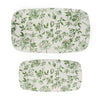 Green Delft Stacking Melamine Tray SET