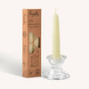 White Beeswax Candles - 6 inch - 4 Pack