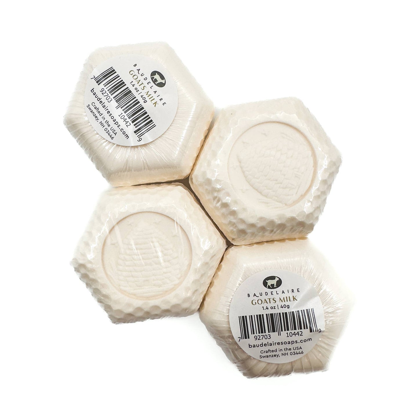 Goats Milk Honey Soap 1.4oz - Wrapped