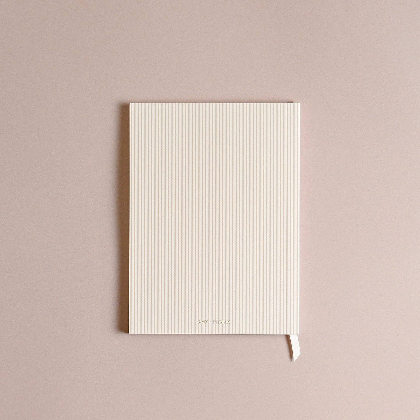 Neutral Stripe Soft Cover Journal
