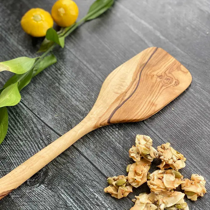 12" Olive Wood Cooking Utensils