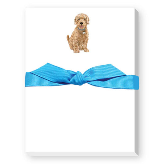 Dog Mini Notepad: Goldendoodle