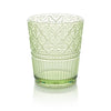 Victoria Green Acrylic Glass, S/6