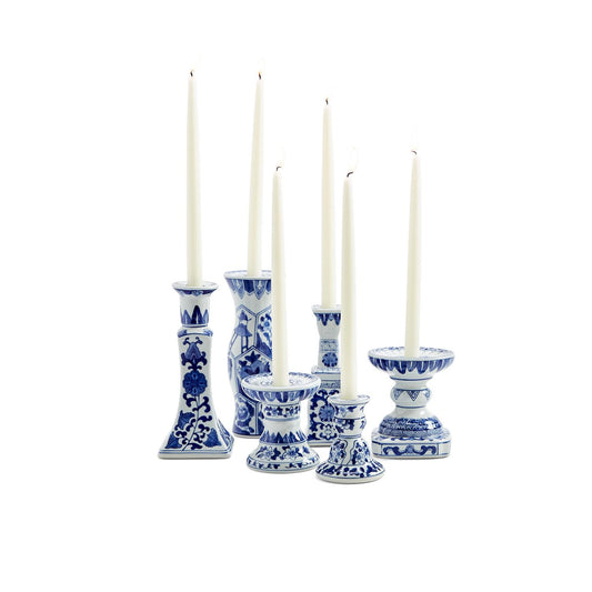 Pair of Canton Candleholder, Large