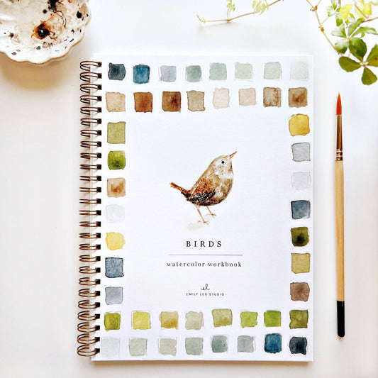Watercolor Workbook - BIRDS