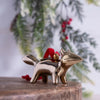 Woodland Ornament Set Gold