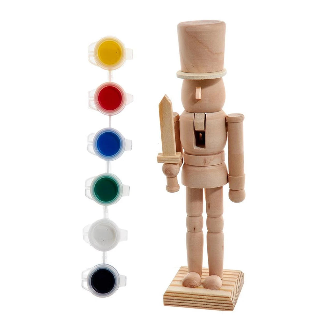 7" Paint a Nutcracker
