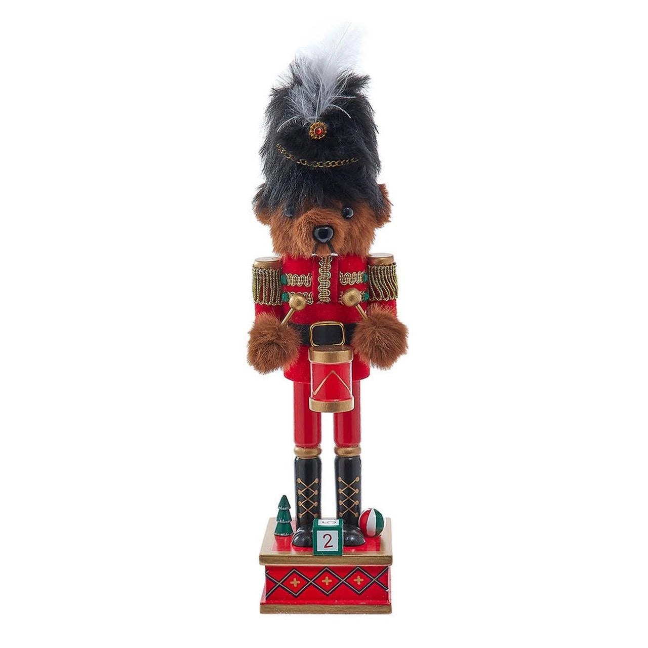 11" Teddy Bear Nutcracker
