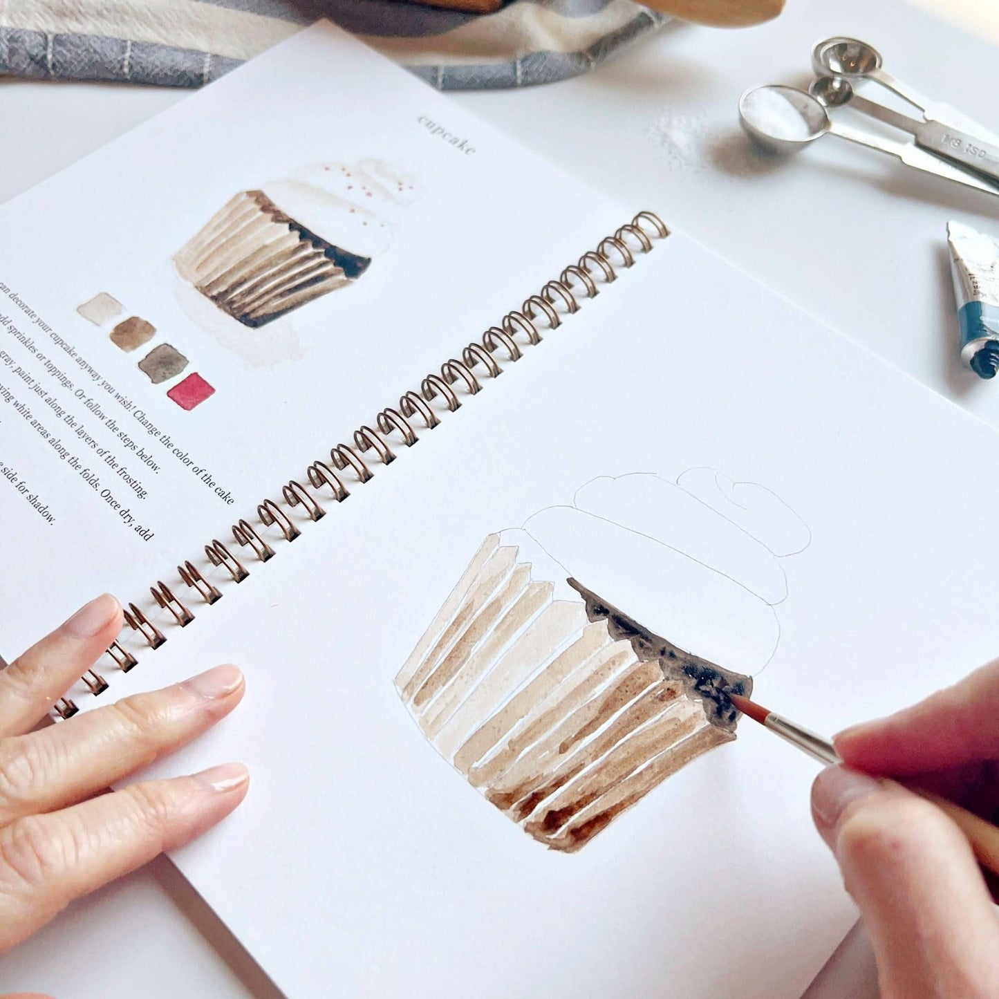 Baking - Watercolor Workbook