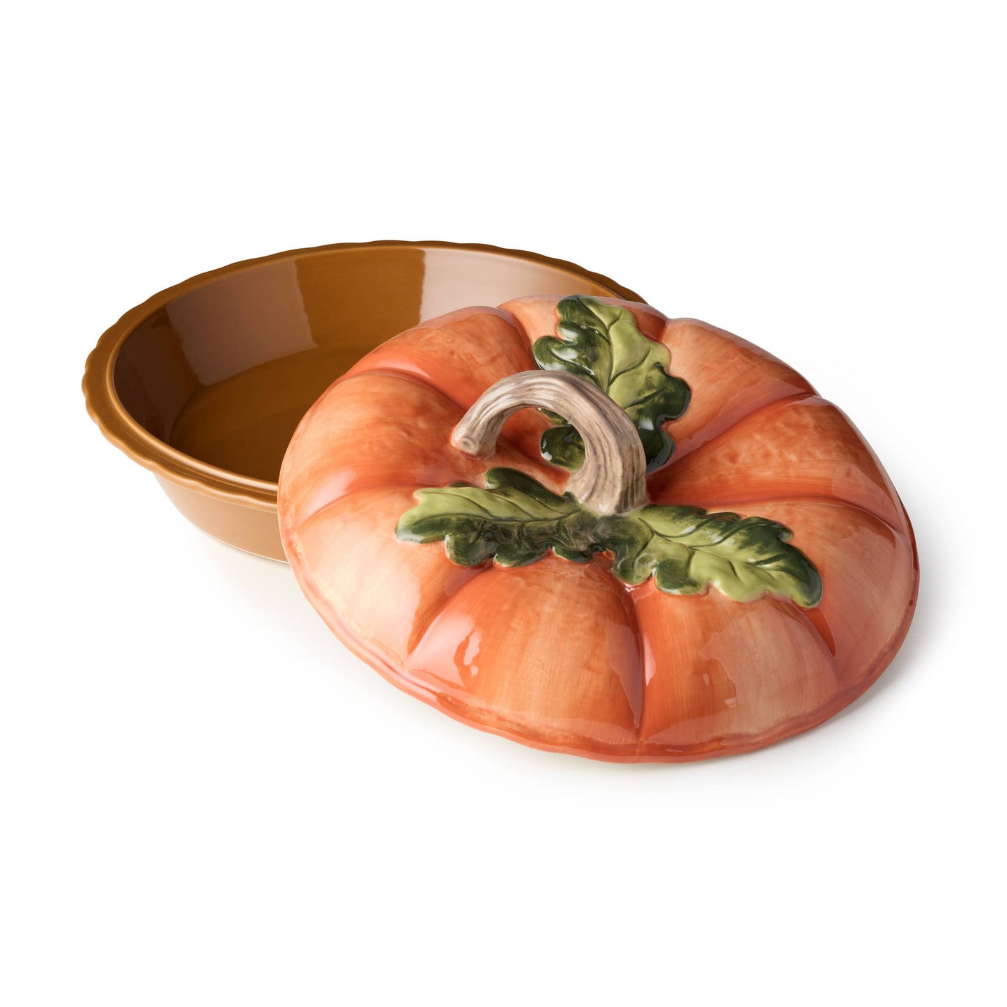 Harvest Fields 3-D Pumpkin Covered Pie Carrier