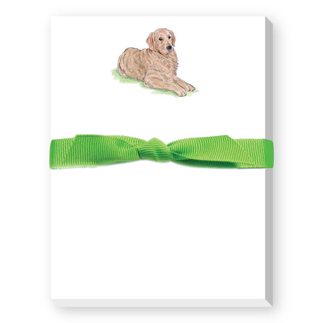 Dog Mini Notepad: Golden Retriever