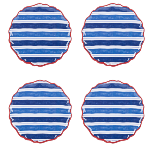Americana Salad Plate, S/4