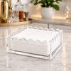 Scalloped Cocktail Napkin Holder