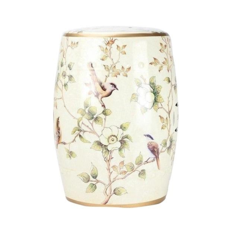 Chinoiserie Garden Seat