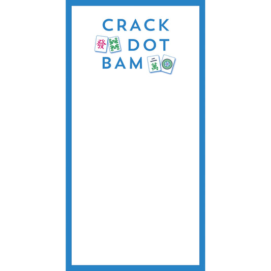 Mahjong Crack Dot Bam List Notepad
