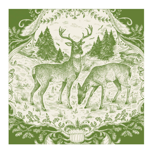 Fable Toile Cocktail Napkin - Pack of 20