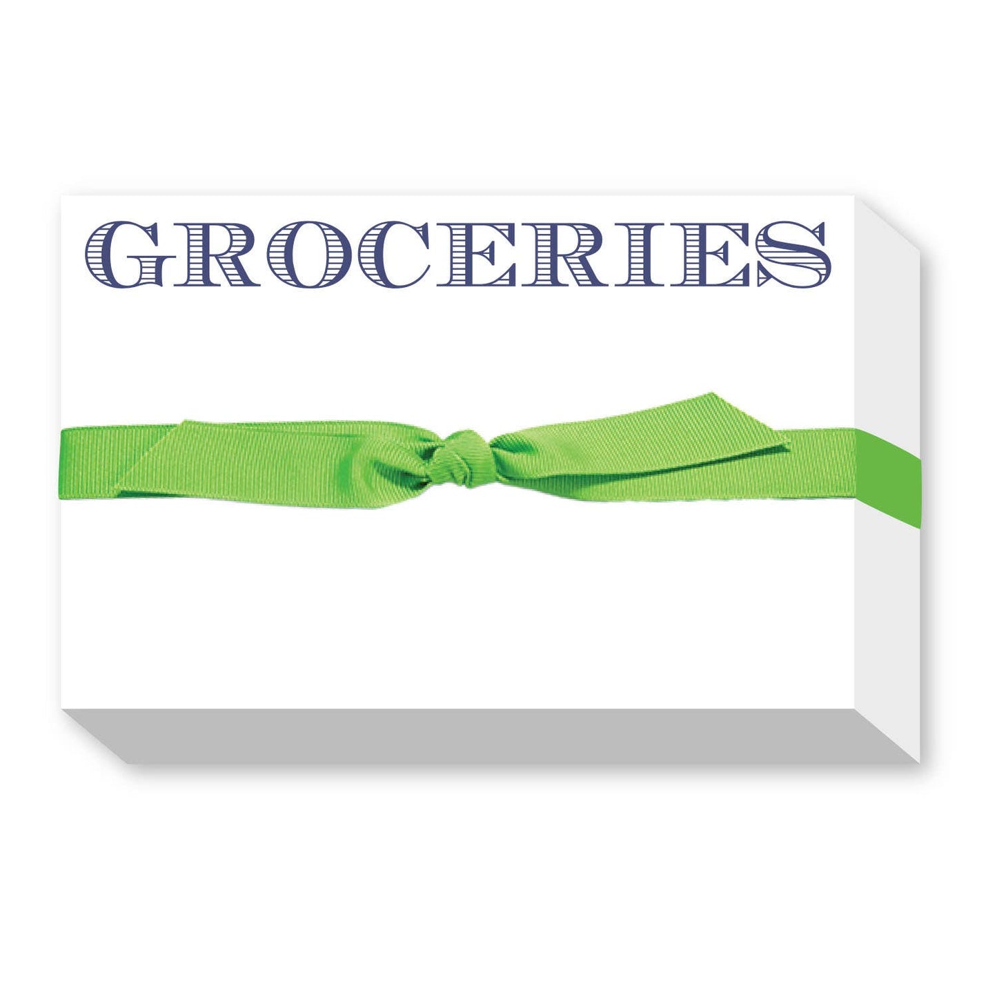 GROCERIES BIG & BOLD NOTEPAD