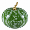 Green Pumpkin with White Trellis