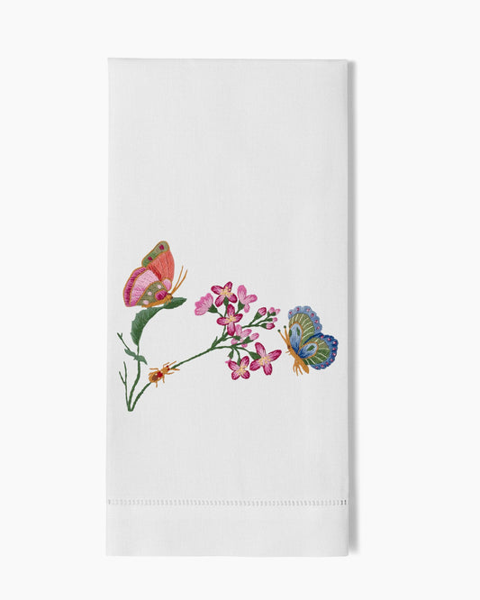 Butterflies & Flowers Towel