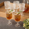 Victoria Clear Acrylic Goblet, S/6