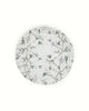Camellia Floral Round Cotton Placemats, Set of Four