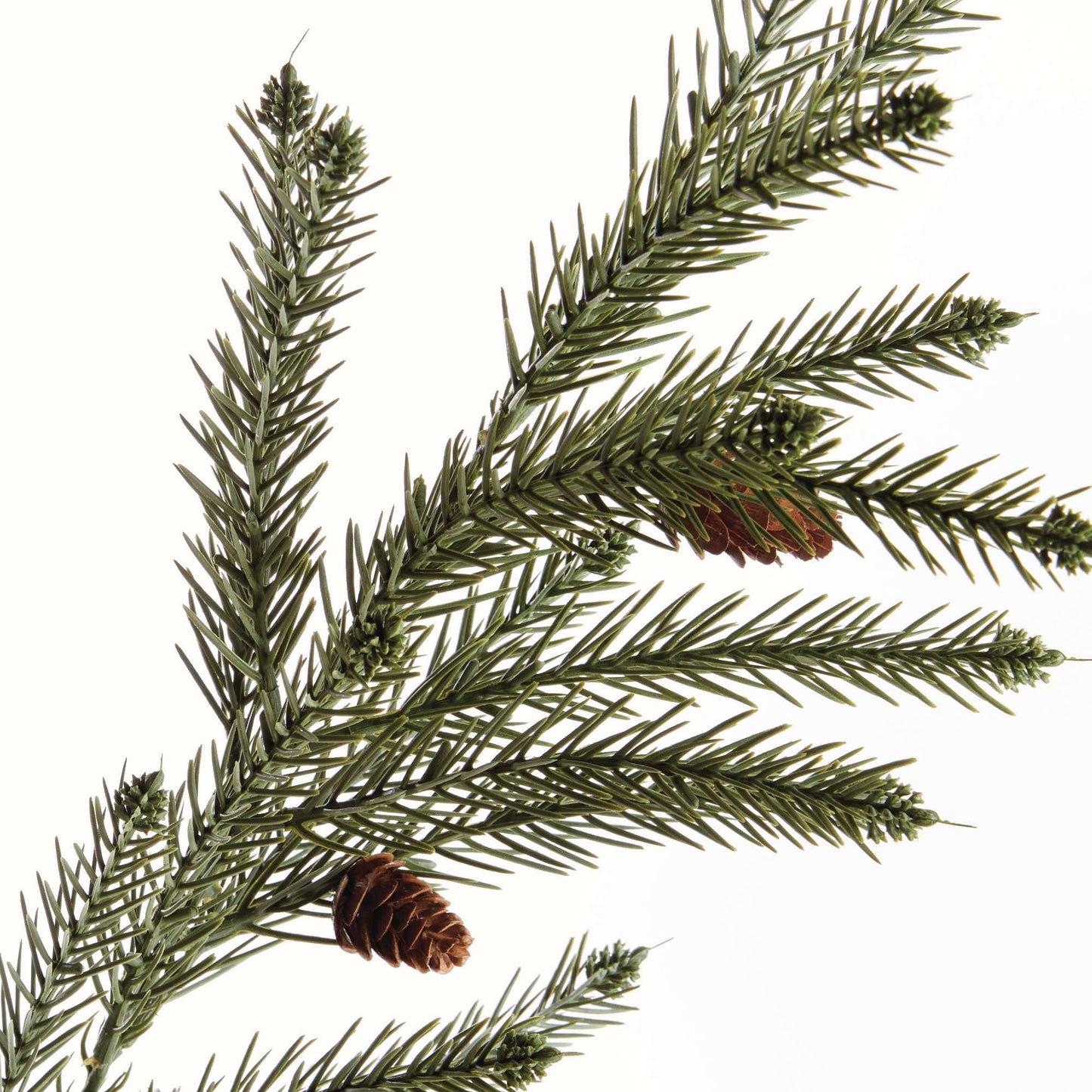 Pine & Pinecone Branch 35" - Green & Brown