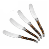 Laguiole 4-Pc Tortoise Shell Spreader Set