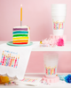 Make a Wish Birthday Shatterproof Frost Flex | Set Of 6