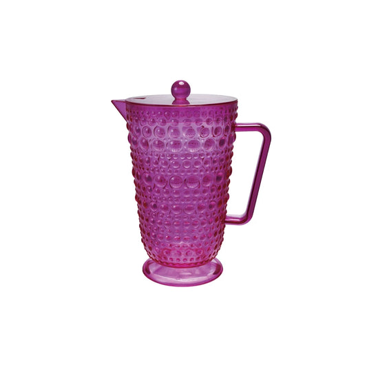 2 Quart Footed Pitcher w/ Lid