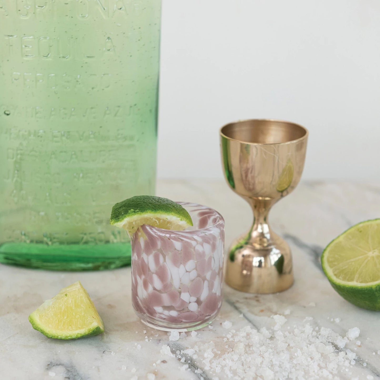 1 oz.-2 oz. Brass Double Sided Cocktail Jigger