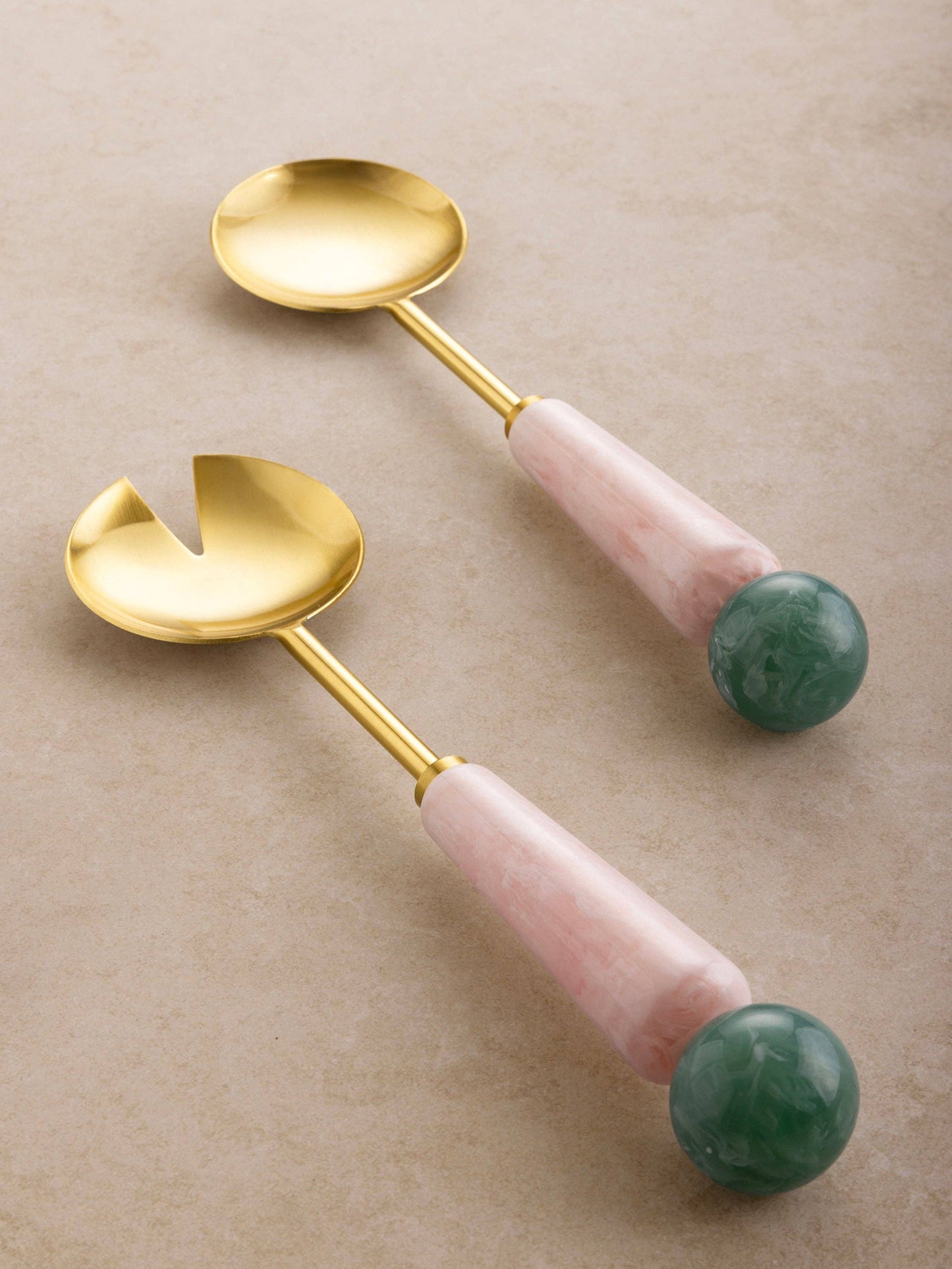 Copenhagen Sculpted Salad Servers Set