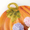 Pumpkin Melamine Platter - 16.25"
