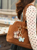 Forget-Me-Not Bag Charm + Keychain