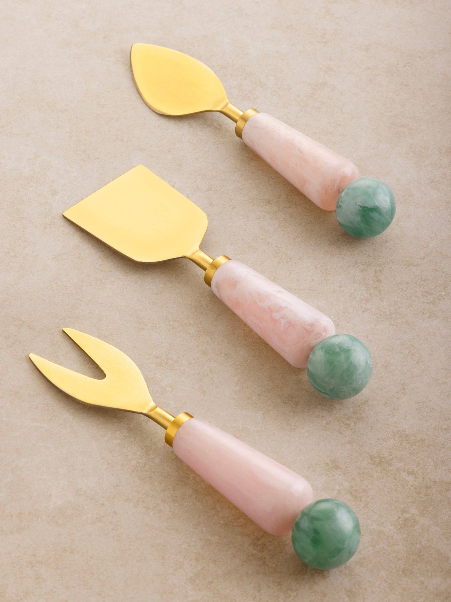 Copenhagen Sculpted Cheese Knives Set