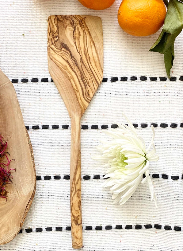 12" Olive Wood Cooking Utensils