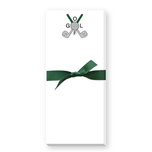 GOLF SKINNIE NOTEPAD