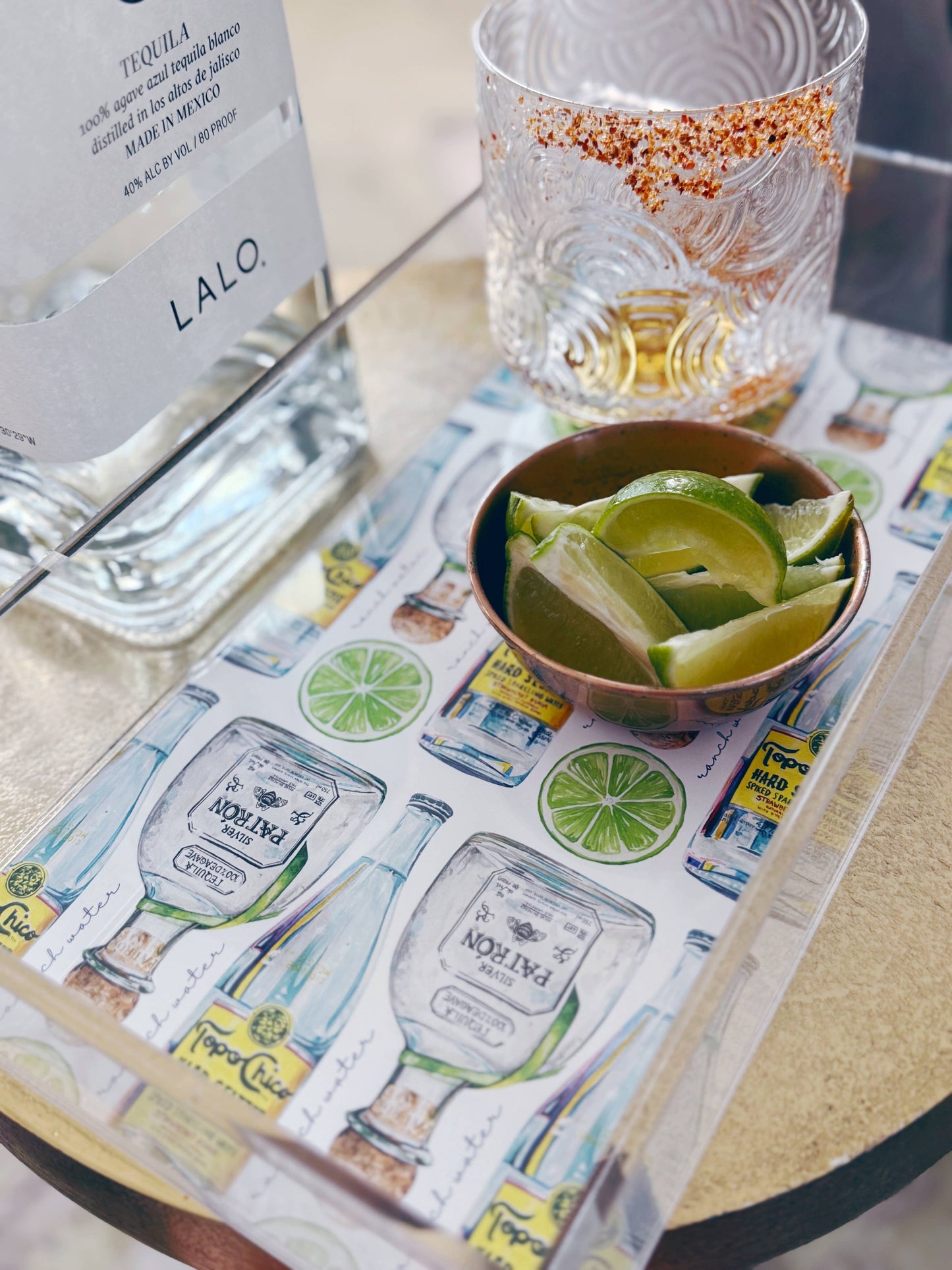 5.5x11 COUNTRY ROADS trinket tray insert set of 5