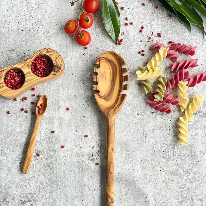12" Olive Wood Cooking Utensils