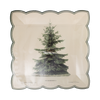 10" Vintage Tree Plate - QTY 8