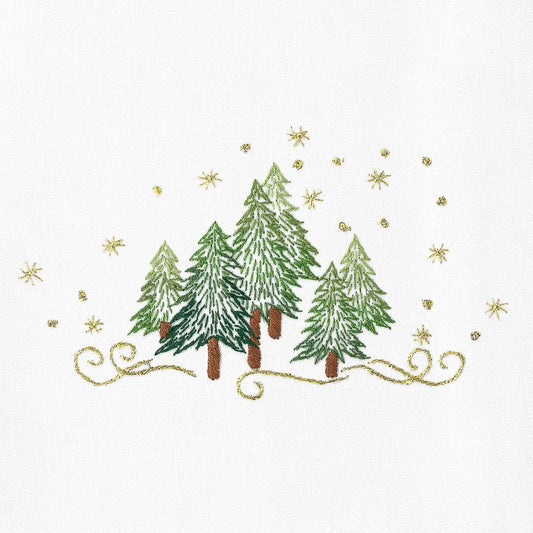 Pine Trees Hand Towel