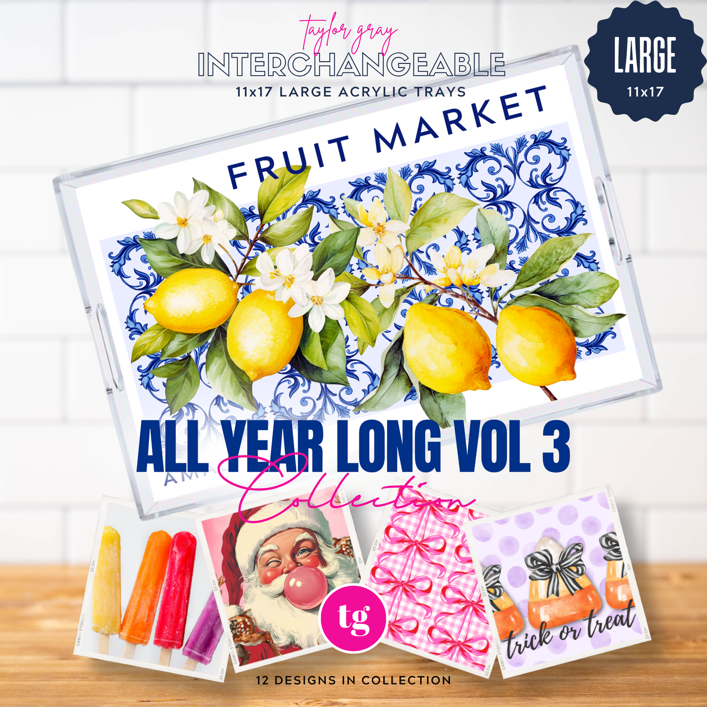 ALL YEAR LONG VOL 3 Inserts 11x17