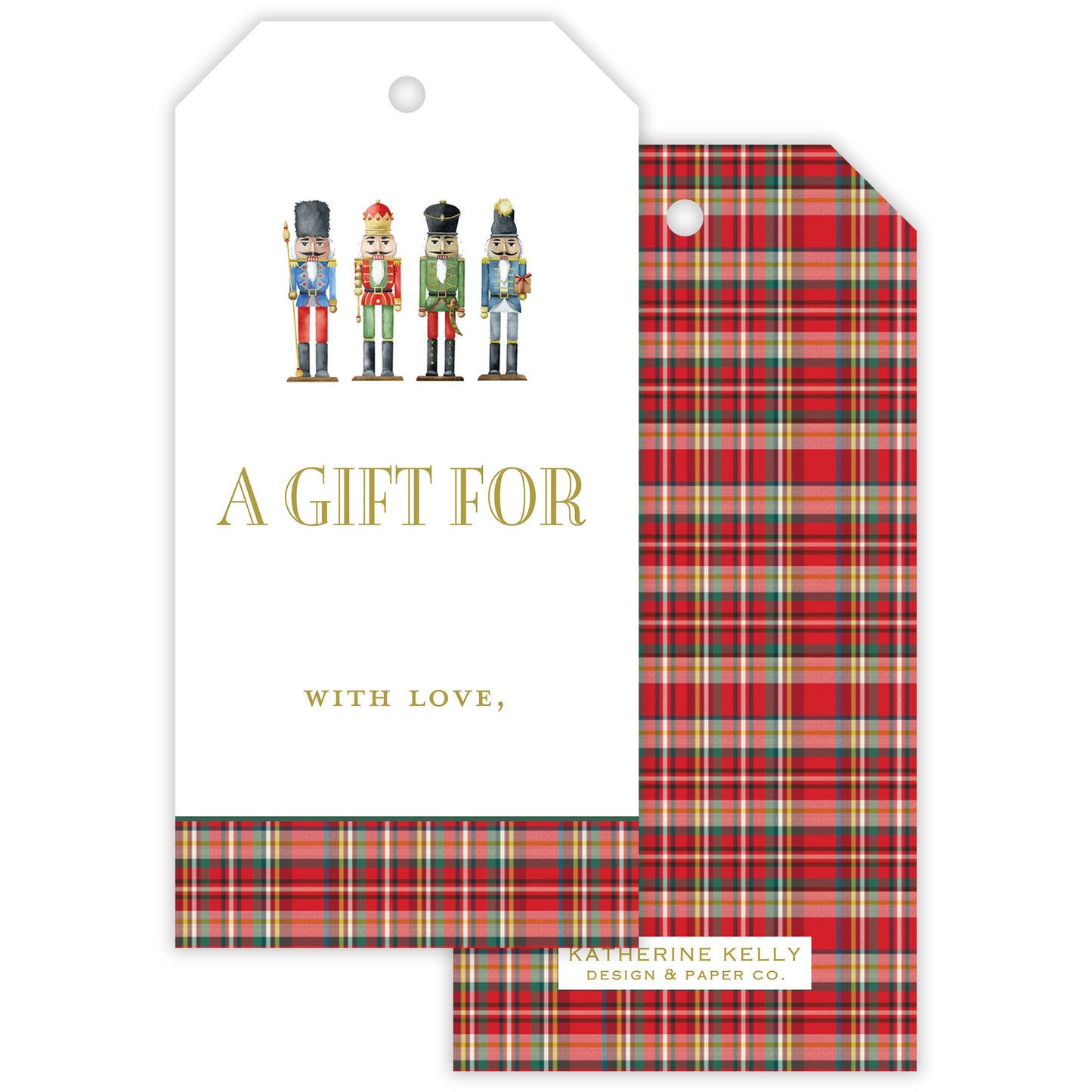 Nutcracker Fill-In Large Gift Tags